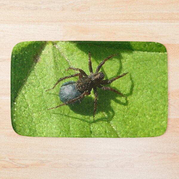 Item preview, Spider Chilling on Leaves designed and sold by MathenaArt.