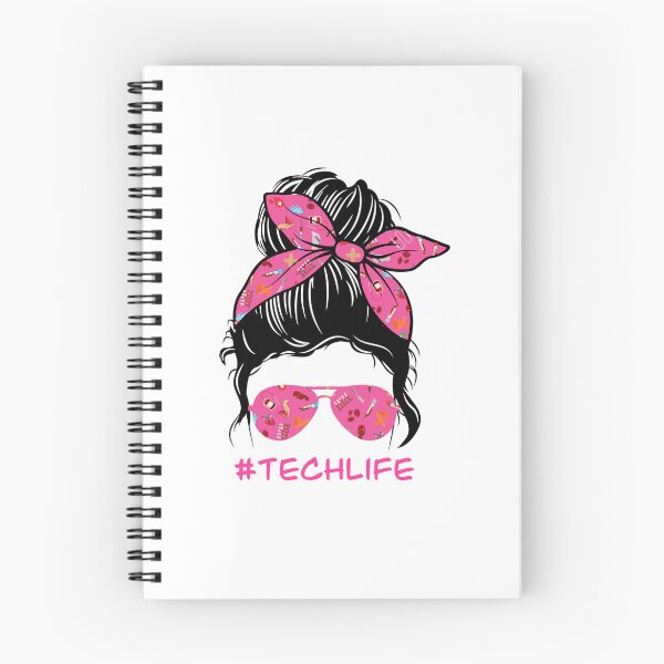 Item preview, Tech Life Messy Bun designed and sold by ItsaMomThingLLC.