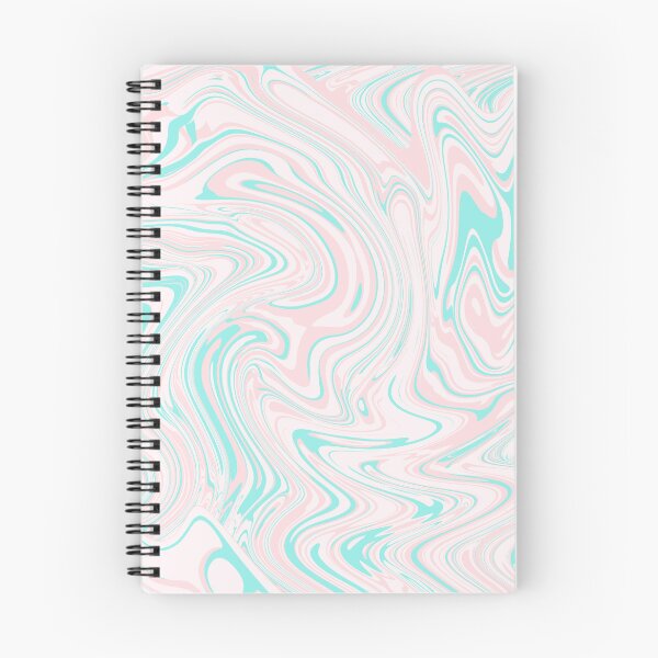 Item preview, Pastel Pink and Teal Liquid Swirl designed and sold by Saanis.