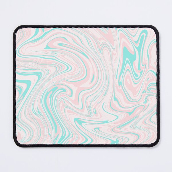 Item preview, Pastel Pink and Teal Liquid Swirl designed and sold by Saanis.