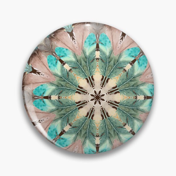 Item preview, Intricate Feather Kaleidoscope Pattern  designed and sold by machare.