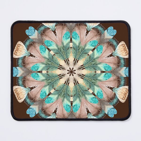 Item preview, Intricate Feather Kaleidoscope Pattern  designed and sold by machare.
