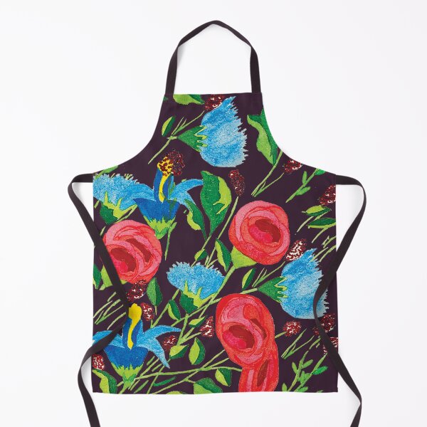 Item preview, Multicolored Flowers and Two Toned Leaves designed and sold by Watercolorwear.