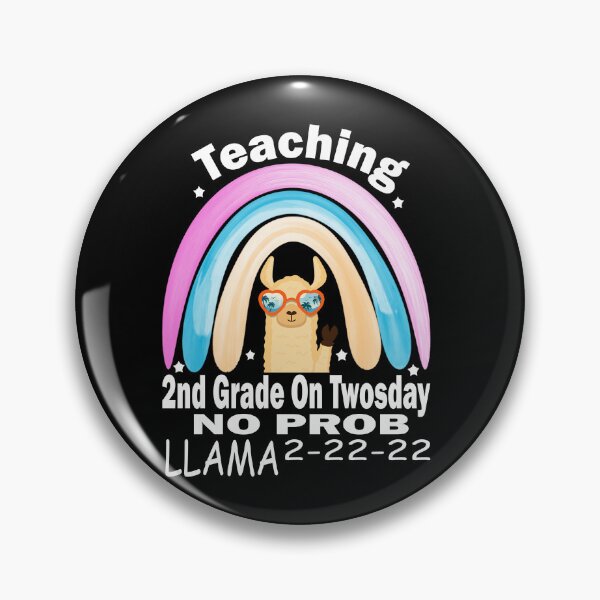 Item preview, Llama 2-22-22 Teaching 2nd Grade On Twosday designed and sold by boyastore.