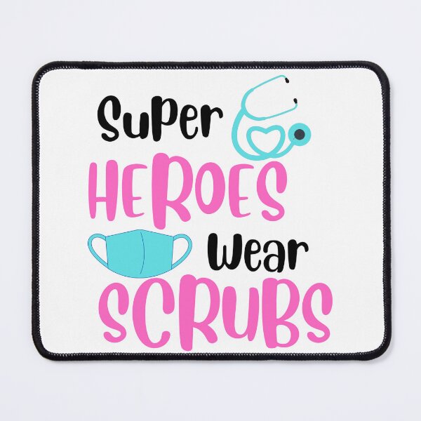 Item preview, Superheroes Wear Scrubs.  designed and sold by SusySell.