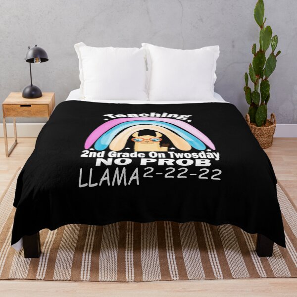 Item preview, Llama 2-22-22 Teaching 2nd Grade On Twosday designed and sold by boyastore.