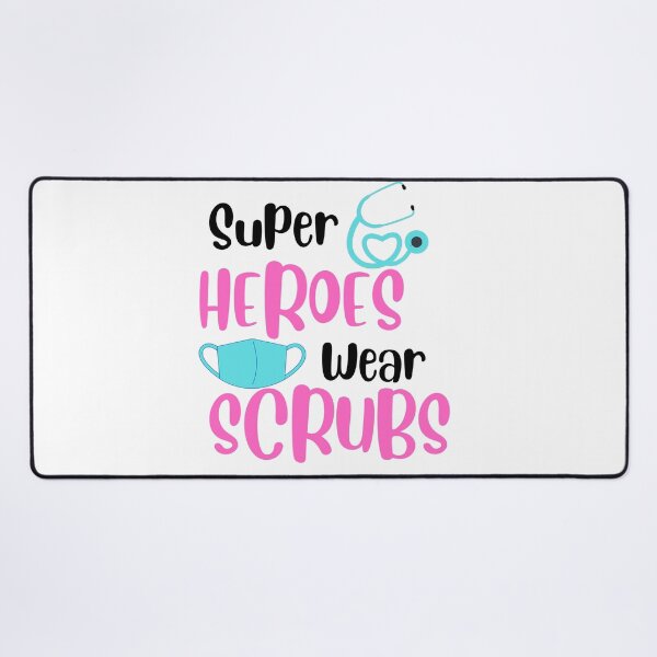 Item preview, Superheroes Wear Scrubs.  designed and sold by SusySell.