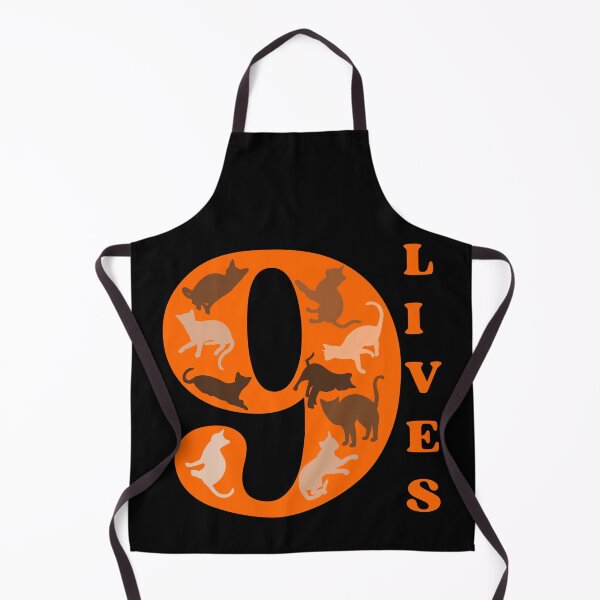 Item preview, ORANGE 9 LIVES - Funny Cat Pictures, A cat has nine lives designed and sold by FunnyCatsFam.