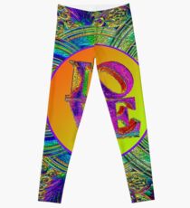 LOVE IN THE TIME OF ART DECO Leggings