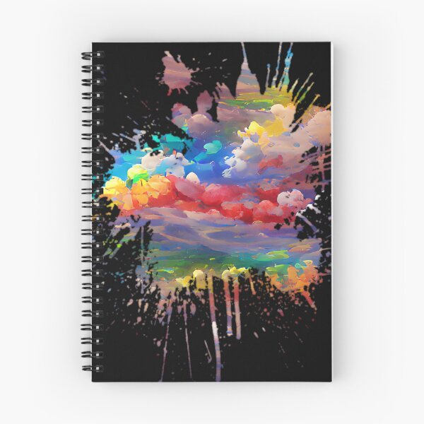 Item preview, Rainbow Spatter designed and sold by JacksTrinkets.