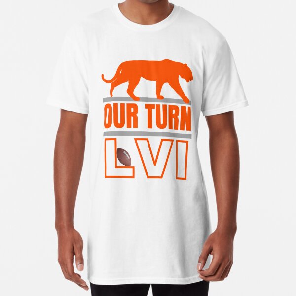 OUR TURN T-Shirts Cincinnati Bengals Apparel NFL Super Bowl LVI 56 Orange  White Pin for Sale by CameronBischoff