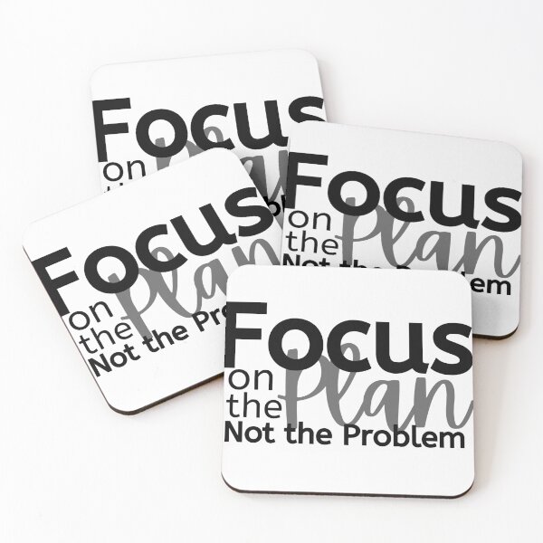 Item preview, Focus on the Plan Not the Problem designed and sold by micasata.