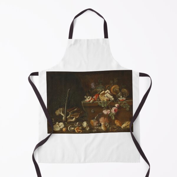 Item preview, Still Life with Mushrooms and Flowers designed and sold by Old-fowers.