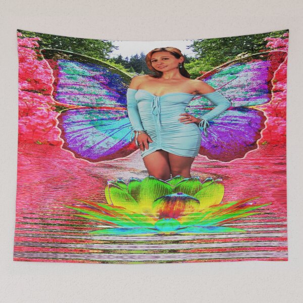 Item preview, Blue Fairy Rainbow Lotus designed and sold by EnuffGuff.