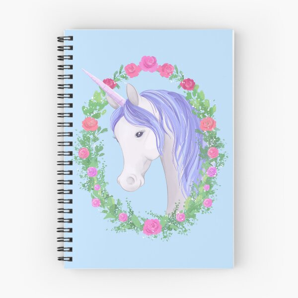 Item preview, Floral unicorn artwork watercolour style by Whimsicolour Art  designed and sold by Whimsicolourart.