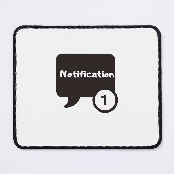 Item preview, Notifications black designed and sold by CompanyGRH.
