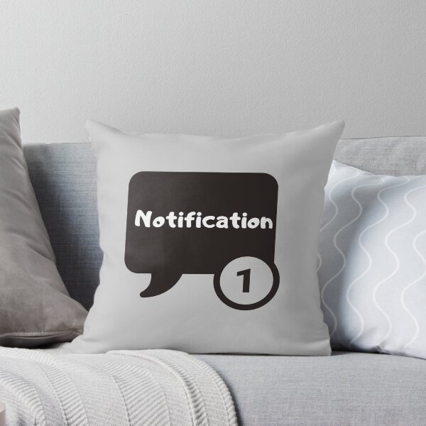 Item preview, Notifications black designed and sold by CompanyGRH.