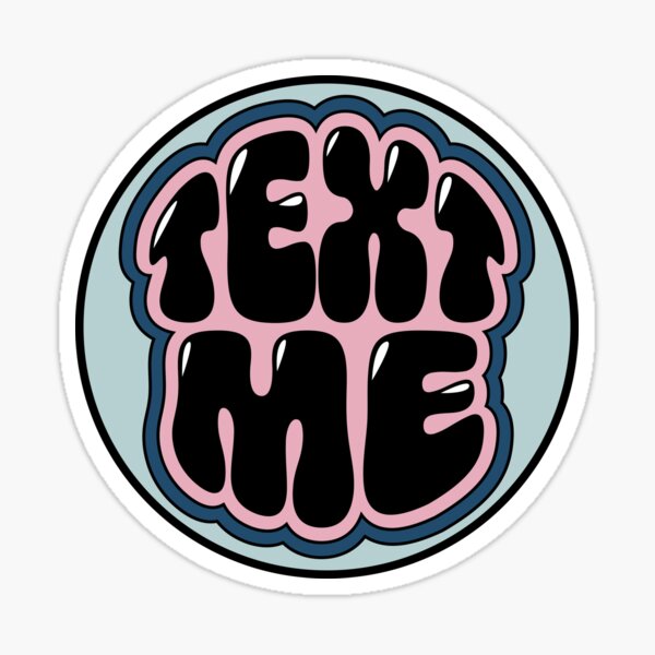 text me Sticker