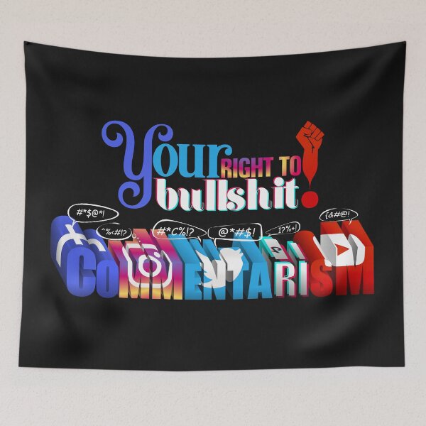 Item preview, Commentarism designed and sold by CatchArt.