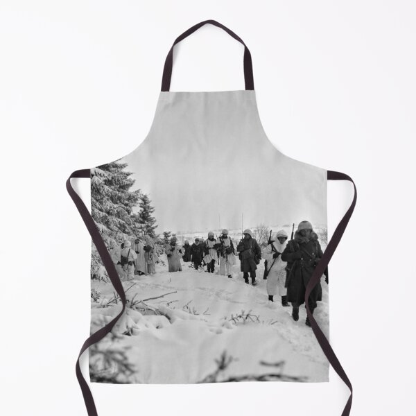 Item preview, US Infantrymen Near Iveldingen Belgium - Battle Of The Bulge - 1945 designed and sold by warishellstore.