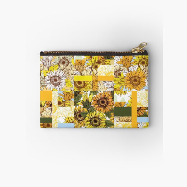 Item preview, Sunflowers Quilt Patterns - Yellow Background Pattern  designed and sold by NawalMagdy.