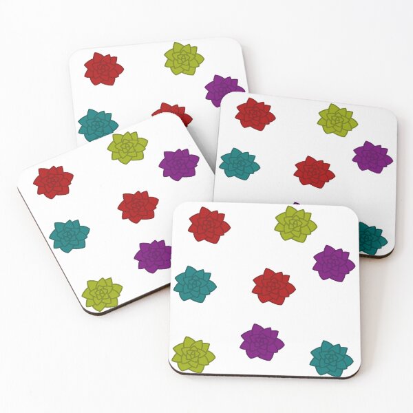 Item preview, Colourful simple succulents designed and sold by Phoebew03.