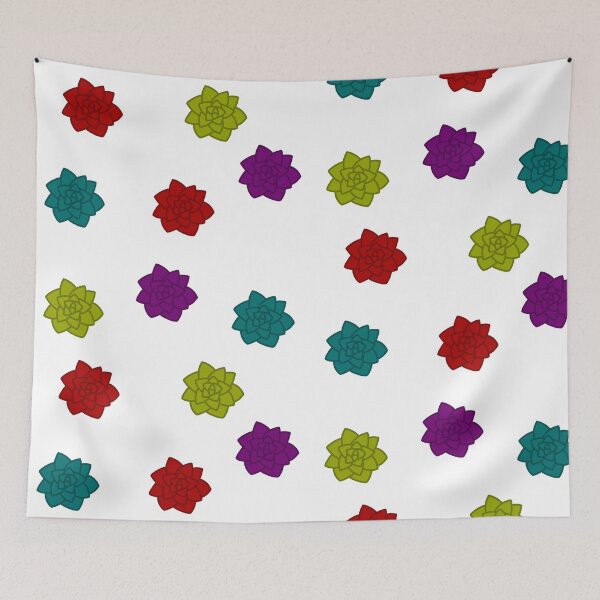 Item preview, Colourful simple succulents designed and sold by Phoebew03.