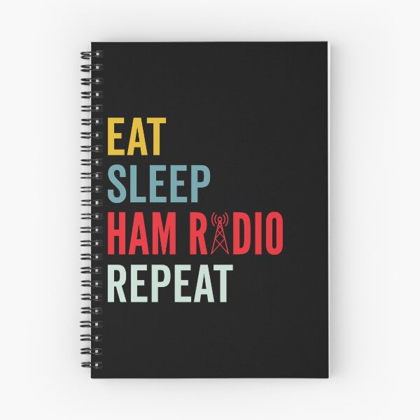 Item preview, Eat Sleep Ham Radio Repeat designed and sold by wingstar.