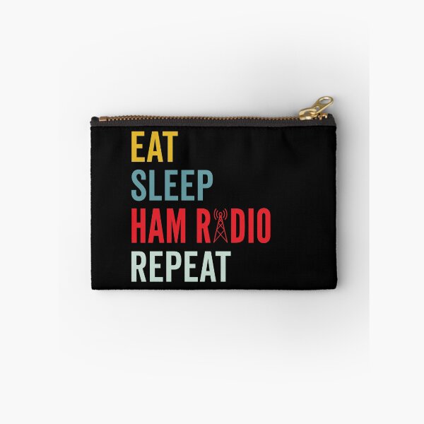Item preview, Eat Sleep Ham Radio Repeat designed and sold by wingstar.