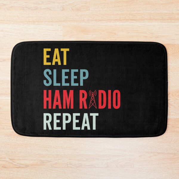Item preview, Eat Sleep Ham Radio Repeat designed and sold by wingstar.