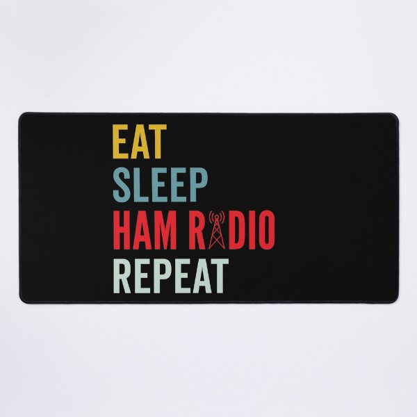 Item preview, Eat Sleep Ham Radio Repeat designed and sold by wingstar.