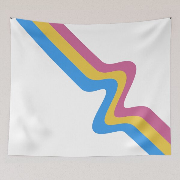 Item preview, Pride Squiggle Pan designed and sold by LutherOfNttngHm.