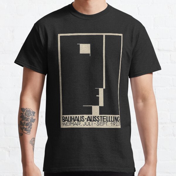 Bauhaus Logo auf 1923 Weimar Werbung Classic T-Shirt