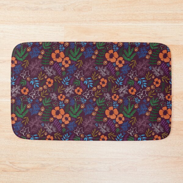 Item preview, Retro Floral Pattern designed and sold by Niranjana Aja.