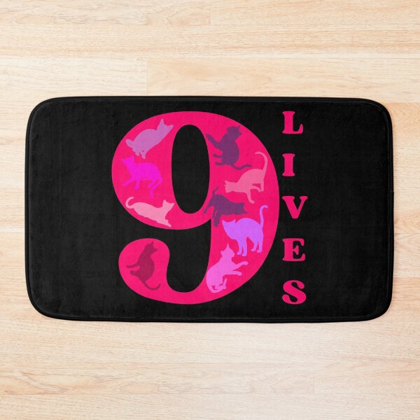 Item preview, PINK 9 LIVES - Funny Cat Pictures, A cat has nine lives designed and sold by FunnyCatsFam.