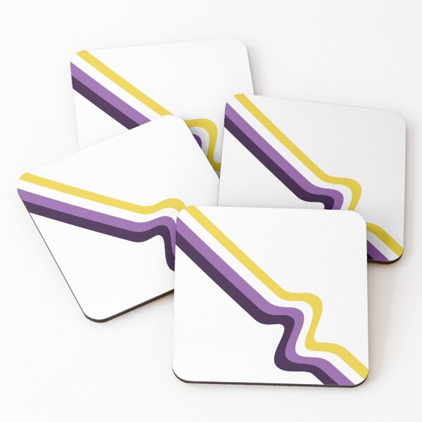 Item preview, Pride Squiggle Nonbinary designed and sold by LutherOfNttngHm.