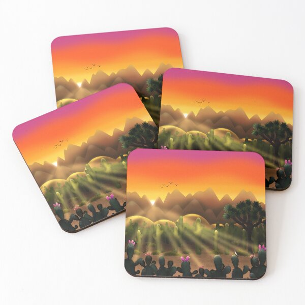 Item preview, Sunrise in the Mojave Desert designed and sold by Milamara.