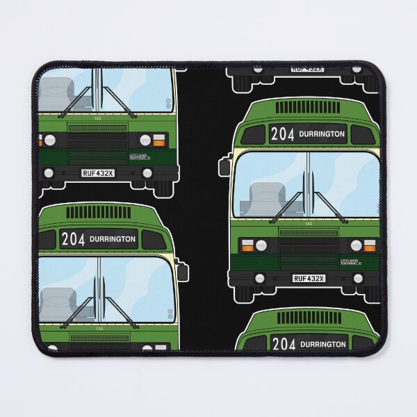 Item preview, Southdown Leyland National 2 132 RUF432X Retro Illustration designed and sold by BFXIII.