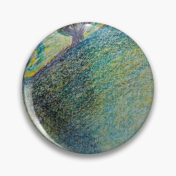Item preview, Mystical, dreamy hilly landscape designed and sold by Rebekah Gavra.