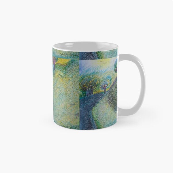 Item preview, Mystical, dreamy hilly landscape designed and sold by Rebekah Gavra.