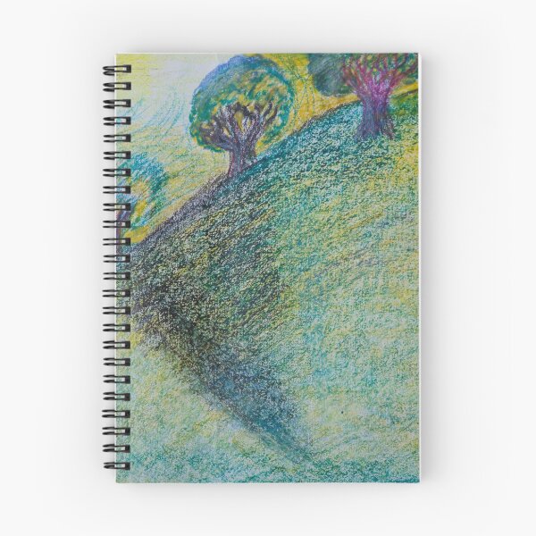 Item preview, Mystical, dreamy hilly landscape designed and sold by Rebekah Gavra.
