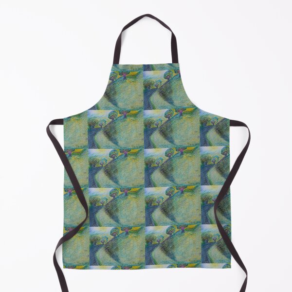 Item preview, Mystical, dreamy hilly landscape designed and sold by Rebekah Gavra.