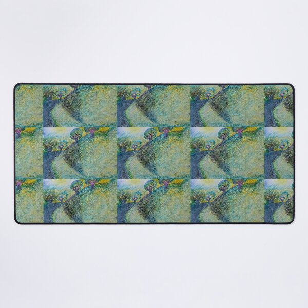 Item preview, Mystical, dreamy hilly landscape designed and sold by Rebekah Gavra.