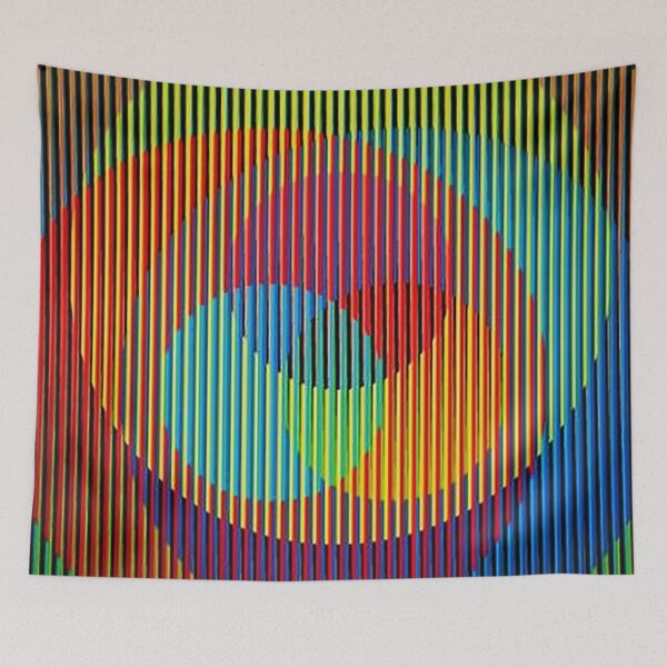 Item preview, Homage to Carlos Cruz-Diez Kinetic and Optical art Venezuela Independence day Celebration 5 de Julio designed and sold by airam cordido.