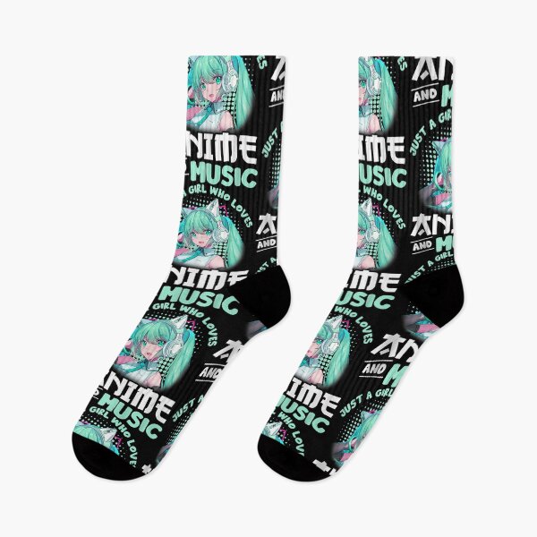 Item preview, Just A Girl Who Loves Anime and Music Kawaii Japanese Manga  designed and sold by zacben.