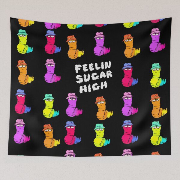 Item preview, Sugar High Gummy Worms designed and sold by potatoegoat.