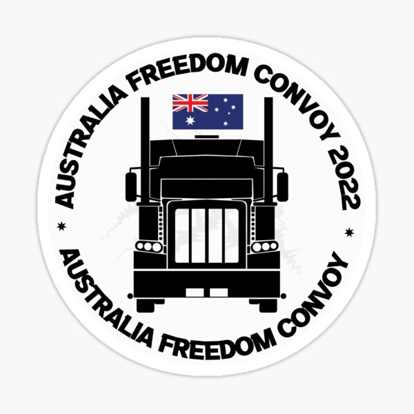 Artikel-Vorschau von Australien Freedom Convoy 2022, designt und verkauft von Freedom Sign.