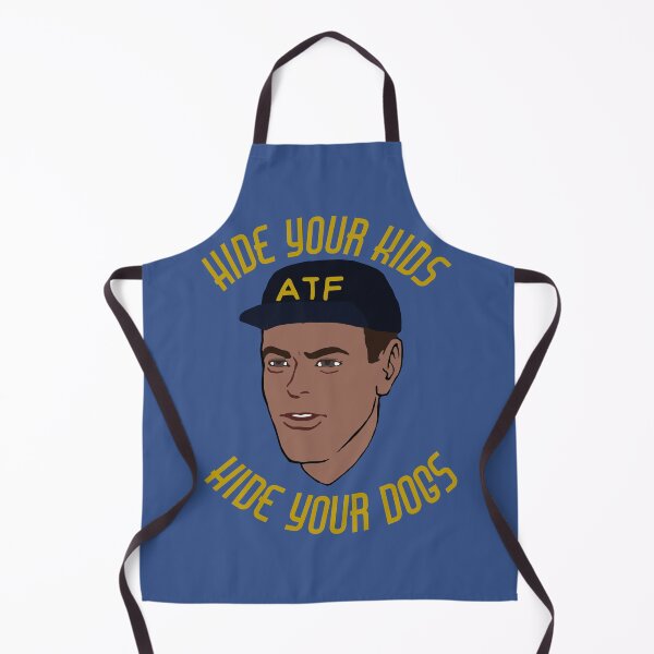 Item preview, Hide Your Kids Hide Your Dogs - ATF Guy, Gun Meme designed and sold by SpaceDogLaika.
