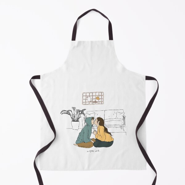 Item preview, Cute Korean Couples Sweet Romantic 사랑해, 나두 Love Oppa 오빠 designed and sold by OakTreeDesign.