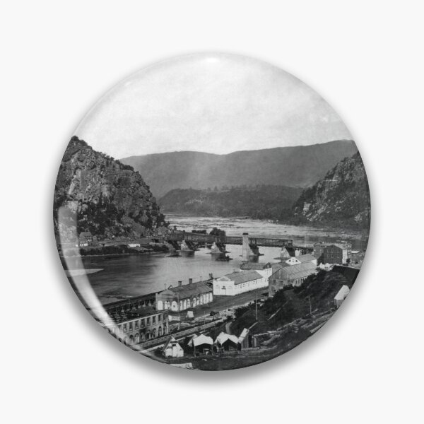 Item preview, Meeting of the Shenandoah and Potomac at Harpers Ferry - 1865 designed and sold by warishellstore.